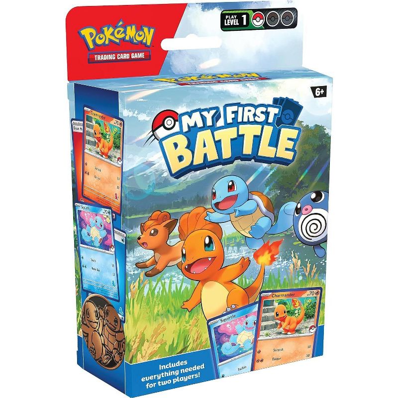 Pokémon TCG: My First Battle—Charmander and Squirtle (2 Ready-to-Play Mini Decks & Accessories) - Great For Beginners, 3 of 7