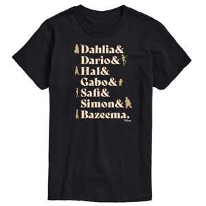 Men's - Disney - Dahlia, Darlo, Hal, Gabo, Safi, Simon, & Bazeema Short Sleeve Graphic T-Shirt - 1 of 4