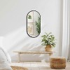 MAYEERTY Metal Framed Oval Bathroom Mirror - 3 of 4