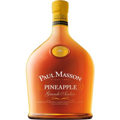 Paul Masson Grande Amber Pineapple Brandy - 750ml Bottle