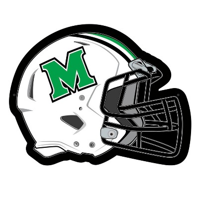Evergreen Ultra-Thin Edgelight LED Wall Decor, Helmet, Marshall University- 19.5 x 15 Inches Made In USA