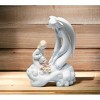 Kevins Gift Shoppe Ceramic Angel and Girl Watering Flowers Figurine - image 2 of 3