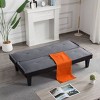 CAVINAS 62.99" Futon Couch Sofa - Convertible Sofa Bed with Comfortable Upholstery, Space-Saving Practical Furniture for Living Room, Bedroom - 3 of 4