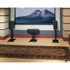 Sanus SF22 Steel Series 22" Bookshelf Speaker Stands - Pair (Black) - 2 of 2