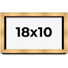PosterPalooza | Shadow Box 1.5" Depth Gold Picture Frame - UV Acrylic, Backing Board, Hanging Hardware - 2 of 4