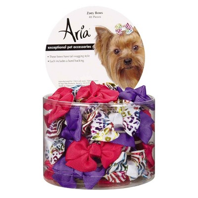 Aria Zoey Bows Canister 48 pieces