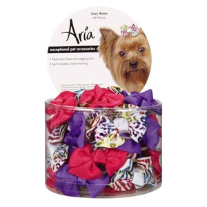 Aria Zoey Bows Canister 48 pieces - 1 of 1