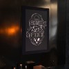 Emma and Oliver Framed Decorative Wall Hanging Chalkboard with Magnetic Surface and Eraser for Weddings, Parties, Showers and More - 4 of 4