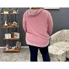 Women's Enjoy Life French Terry Hoodie - OLIVER & OTIS - 3 of 4