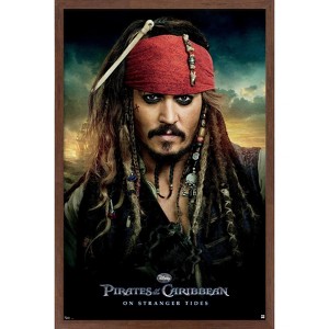 Trends International Disney Pirates of the Caribbean: On Stranger Tides Framed Wall Poster Prints - 1 of 4