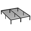 IULULU Bed Frame - Metal Platform Bed Frames Mattress Foundation with Steel Slat Support - 3 of 4