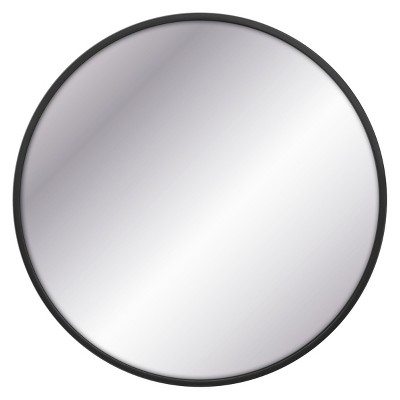 32 Round Decorative Wall Mirror Black - Project 62™