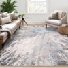 Large Abstract Machine Washable Rug with Rubber Backing for Living Room Modern Non-Slip Area Rug Easy-Cleaning Floor Carpet for Bedroom Dining Room - 4 of 4