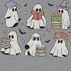 Rerun Island Women Learned Ghosts Short Sleeve Graphic Cotton Cropped Loose T-shirt - 2 of 4