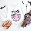 Simply Sage Market Women's Graphic Sweatshirt Just Wanna Have Fun Checkered - 3 of 4