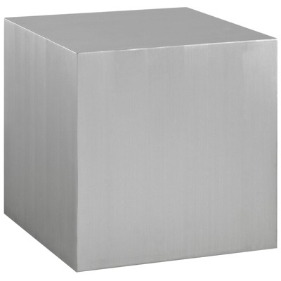 Modway Cast Stainless Steel Side Table