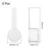 Unique Bargains Plastic Disposable Coffee Spices Measuring Spoons with Short Handle 5 Pcs - 2 of 4