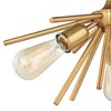 Vaxcel Estelle 3 - Light Flush Mount in  Polished Nickel - 3 of 4