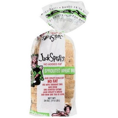 Jack Spratt's Sprouted Wheat Bread - 24oz