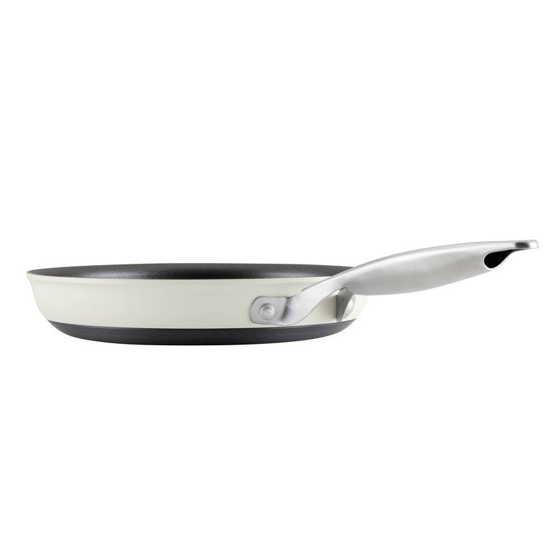 Anolon Achieve 10&#34; Nonstick Hard Anodized Frying Pan Cream, 2 of 12
