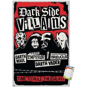 Trends International Star Wars: The Dark Side - Villains Unframed Wall Poster Prints - 1 of 4