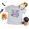 The Juniper Shop Will Trade Brother For Candy Puff Print Youth Short Sleeve Tee - 2 of 4