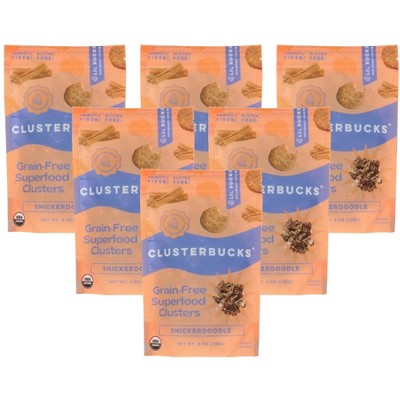 Lil Bucks Snickerdoodle Grain-Free Superfood Clusters - Case of 6/6 oz