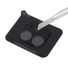Unique Bargains Phone Camera Cover 5H Glossy Camera Lens Protector Glass Black 1 Pcs - 2 of 4