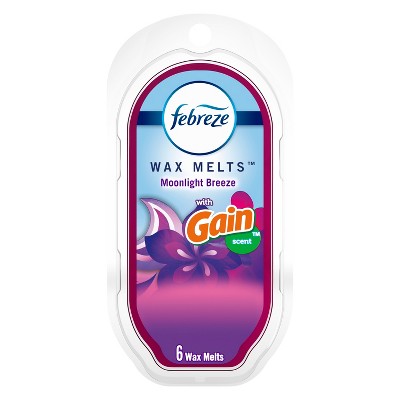 Febreze Odor-Fighting Wax Melts Air Freshener, Gain Moonlight Breeze, 2.5 oz. Wax Melts