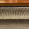 Vynxaria 47.25" Mid-Century Coffee Table with Woven Shelf, Rattan End Table with Storage, Wood Tea Table for Living Room, Couch, Patio, Home ,Office - 4 of 4