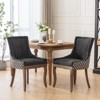 FONTOI 2 PCS Thickened Dining Chair with Nailhead Trim - 2 of 4