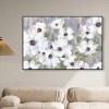 Art Remedy Texture and Flowers Colorful buterfly and flowers wall art Framed - 2 of 4