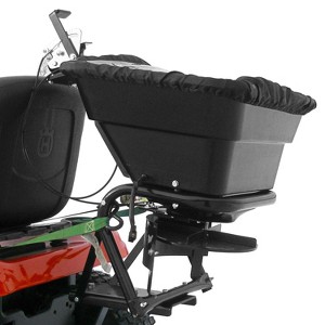 Field Tuff 12V Lawn Tractor 80 Pound Capacity Grass, Seed, Fertilizer Spreader - 1 of 4