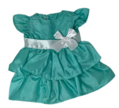 Doll Clothes Superstore Mint Ruffles Dress Fits 15-16 Inch Baby Dolls ...