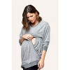 NOM Maternity Jo Nursing Sweatshirt - 2 of 4