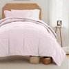 8PC College Essentials TwinXL Bedding Bundle, Reversible Comforter, Solid Sheet Set, Pillows and Laundry Bag - Becky Cameron - 3 of 4