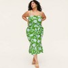 Women's Classic Rose Ruched Linen Tank Top - kate spade new york x Target Green/Blue - 3 of 4