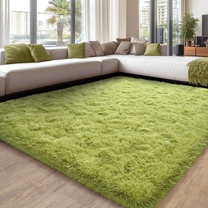 LOVEVOOK 5x7 Feet Area Rugs for Living Room Bedroom, Non-Slip Fluffy Soft Shag Rug, Plush Carpet for Home Dorm Decor Aesthetic - 1 of 4