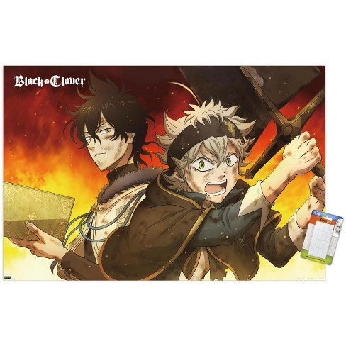 Asta Black Clover Anime Decoration Manga Home Decor Canvas Painting Living  Room Wall Art Pictures Posters Prints