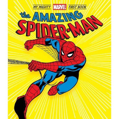 The Amazing Spider-Man: My Mighty Marvel First Book - (A Mighty Marvel First Book) by  Marvel Entertainment (Board Book)