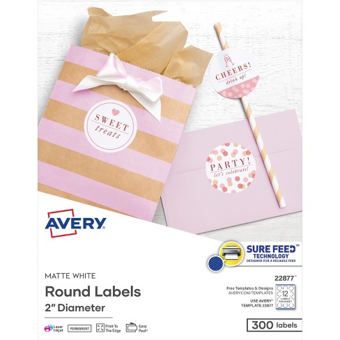 Avery Reinforcement Labels, Permanent - 560 labels
