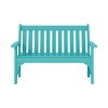 WestinTrends Malibu 3-Piece HDPE Outdoor Patio Furniture Couch and Coffee Table Set - 4 of 4