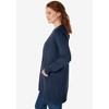 Woman Within Plus Size Perfect Longer-Length Cotton Cardigan - 4 of 4