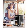 Acekool Fully Automatic Espresso Machine, Built-In Grinder, Milk Frother, Dual Boiler, 15 Grind Settings, 1.5L Water Tank - 2 of 4