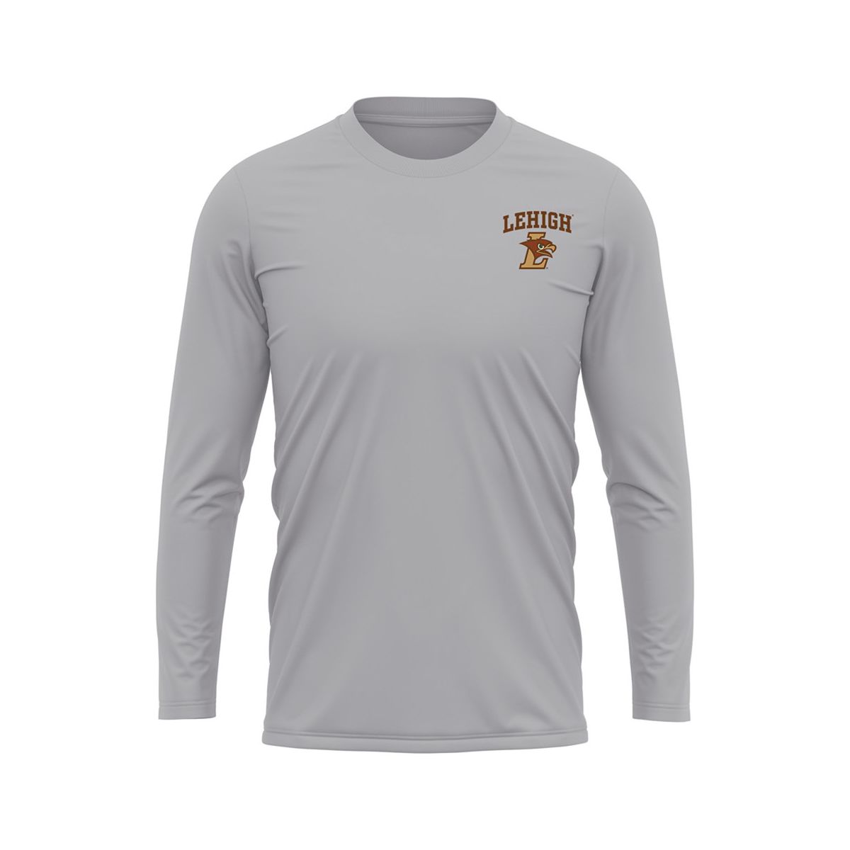 Men's Lehigh University Adult Sport Long Sleeve Left Chest Logo