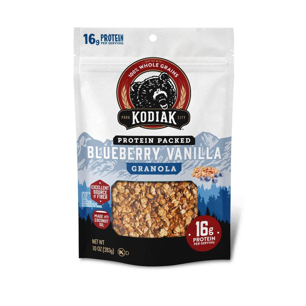 Kodiak Protein-Packed Blueberry Vanilla Granola - 10oz
