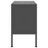 vidaXL TV Stand Anthracite 41.3 in.x13.8 in.x19.7 in. Steel - 4 of 4