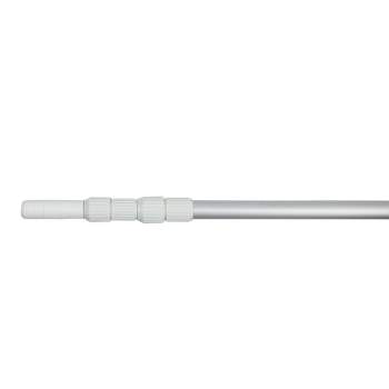 Pool Central Adjustable Telescopic Pole for Swimming Pool Vacuums and Skimmers 12' - Silver