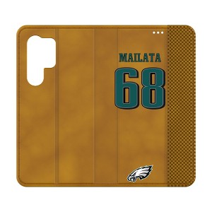NFL Philadelphia Eagles Players Game Tactic Folio Cell Phone Case for Samsung Galaxy - 1 of 4