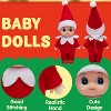 Joyfy Christmas Stocking Stuffer Poseable Tiny Elf Dolls – Interactive Christmas Decor - 4 of 4